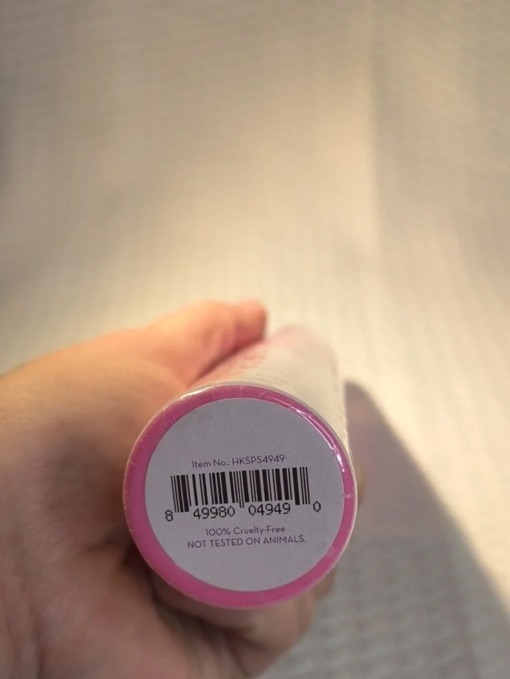 The Creme Shop lightweight pink